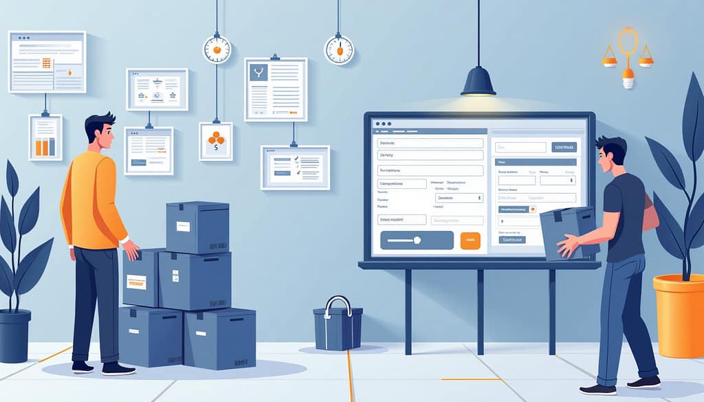 Illustration représentant le mode d’expédition Amazon FBM géré par le vendeur.