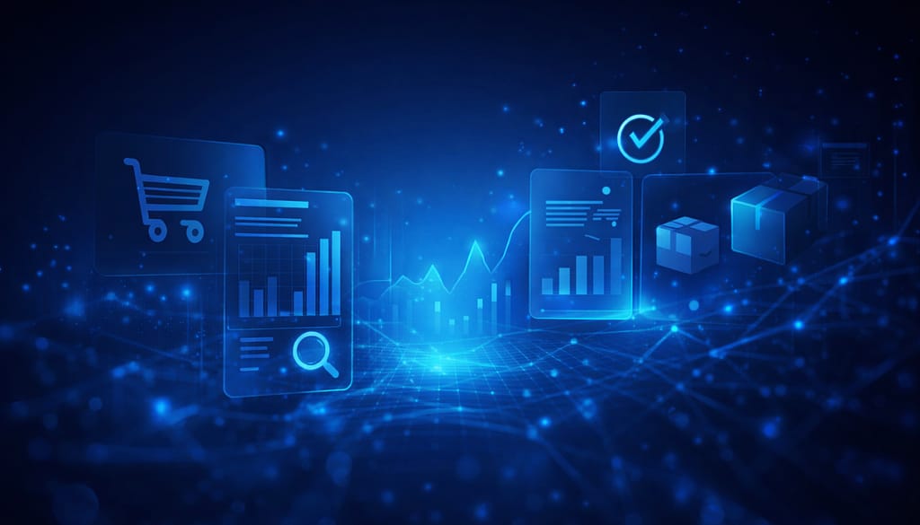 Logiciels e-commerce et analyse de données pour vendeurs marketplace