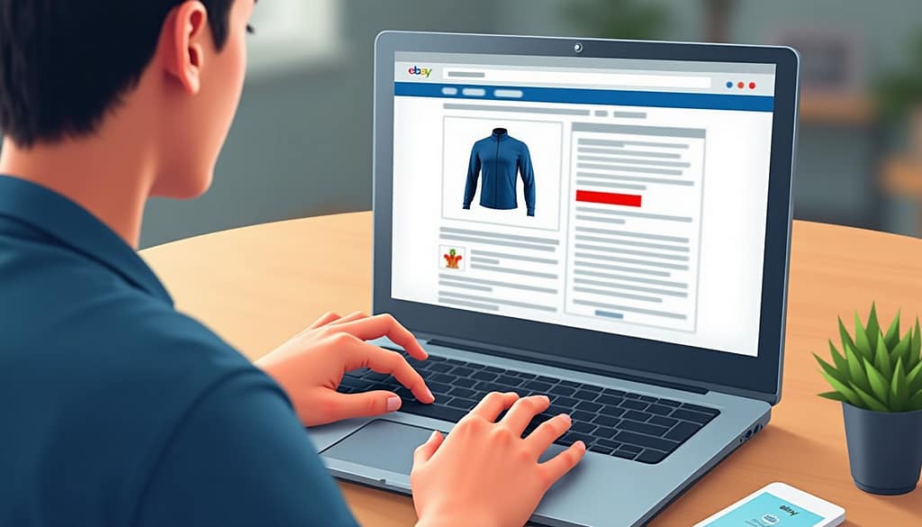 Vendre sur eBay : interface de gestion des ventes pour un vendeur